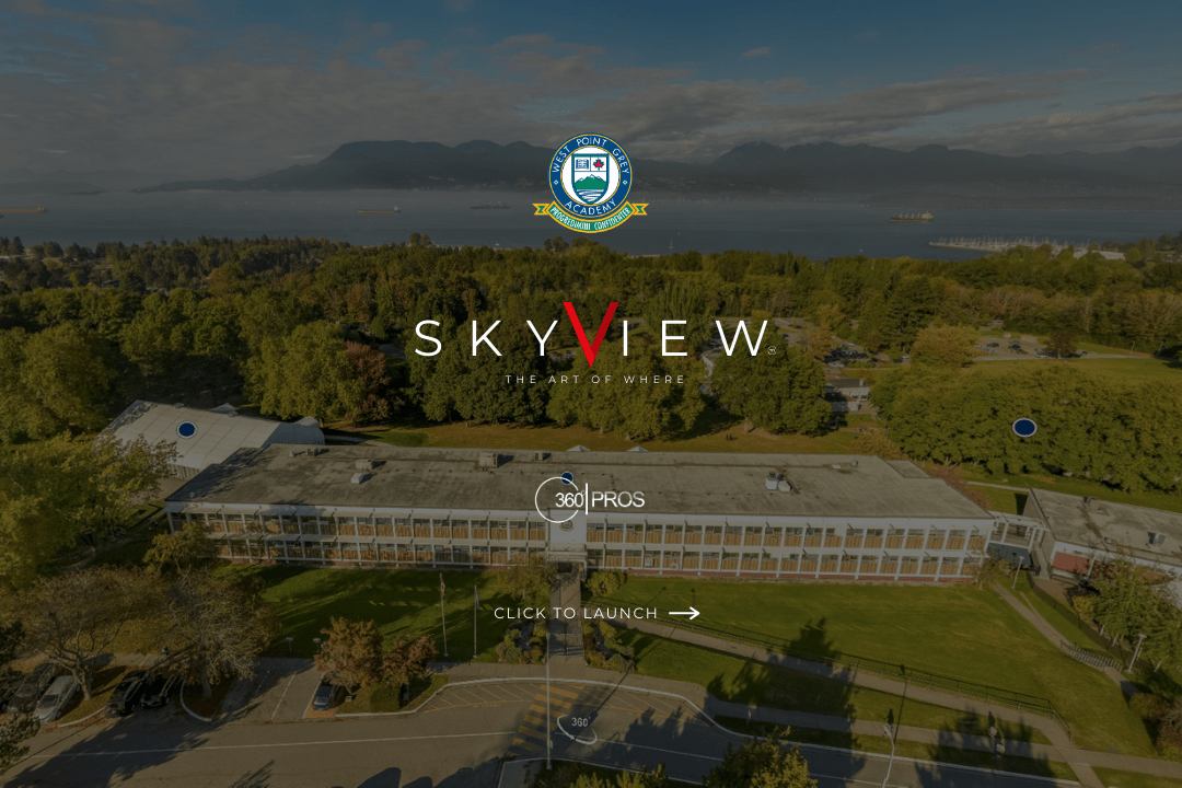 West Point Grey Academy SkyView Explore the Campus 360Pros